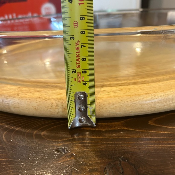 Pyrex Oval Glass and Wood Bakeware - Picture 3 of 8